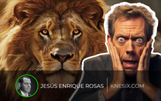 Hugh laurie lion